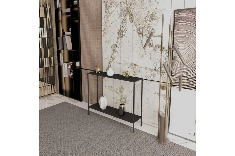 Vellavie Skänk 83x21 cm - Musta - Säilytys - Säilytyskalusteet - Senkki