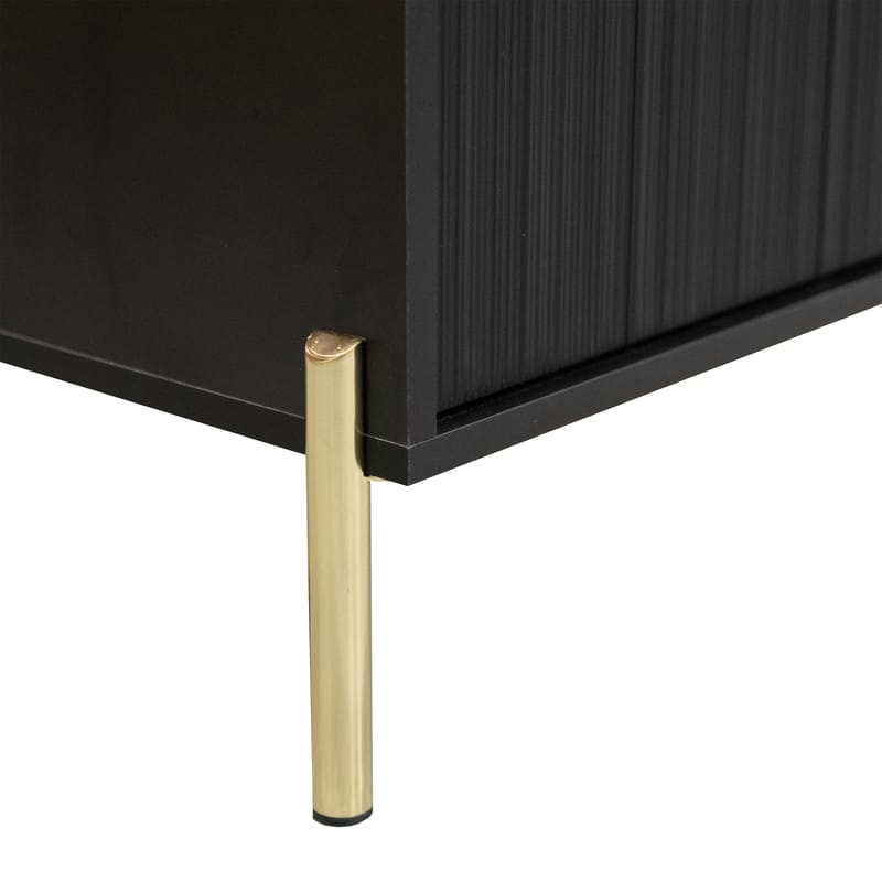 Virmani Lipasto 104 cm - Musta - Säilytys - Säilytyskalusteet - Lipasto