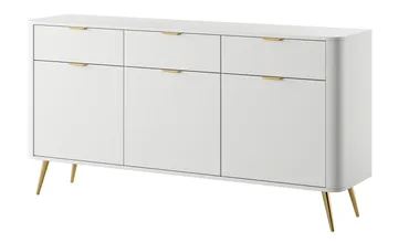 Walia Lipasto 163 cm - Valkoinen - Säilytys - Säilytyskalusteet - Lipasto
