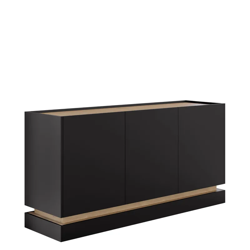 Zelric Senkki 160x37 cm, Musta