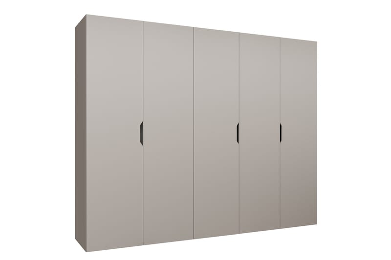 Abano Vaatekaappi 52x202 cm - Beige - Säilytys - Vaatesäilytys - Vaatekaappi