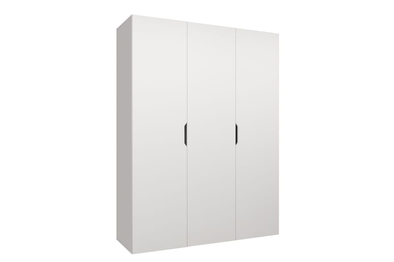 Abano vaatekaappi 52x202 cm maalattua puuta, Valkoinen