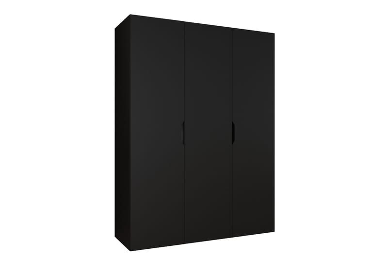 Abano Vaatekaappi 52x202 cm - Musta - Säilytys - Vaatesäilytys - Vaatekaappi