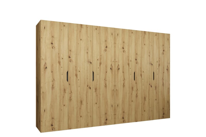 Abano Vaatekaappi 52x202 cm - Ruskea - Säilytys - Vaatesäilytys - Vaatekaappi