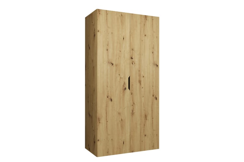 Abano Vaatekaappi 52x202 cm - Ruskea - Säilytys - Vaatesäilytys - Vaatekaappi