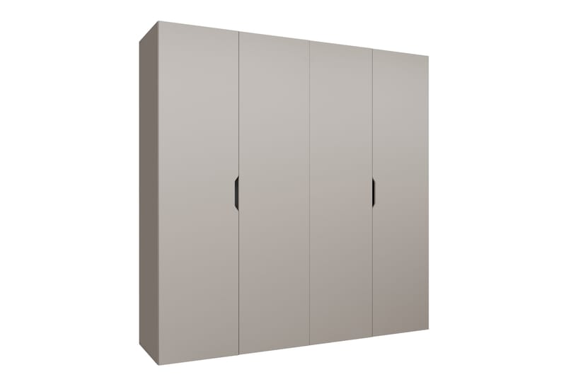 Abano Vaatekaappi 52x202 cm - Ruskea - Säilytys - Vaatesäilytys - Vaatekaappi