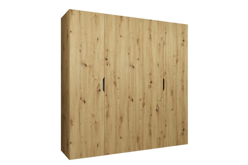 Abano Vaatekaappi 52x202 cm - Ruskea - Säilytys - Vaatesäilytys - Vaatekaappi