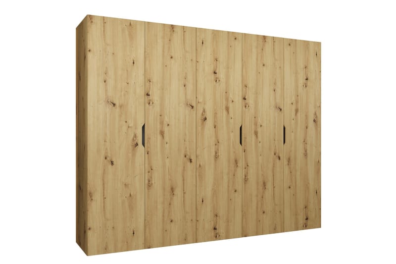 Abano Vaatekaappi 52x202 cm - Ruskea - Säilytys - Vaatesäilytys - Vaatekaappi