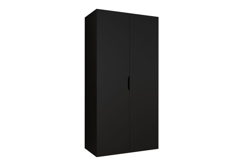 Abano Vaatekaappi 52x202 cm - Ruskea/Valkoinen/Vaaleanharmaa/Musta - Säilytys - Vaatesäilytys - Vaatekaappi