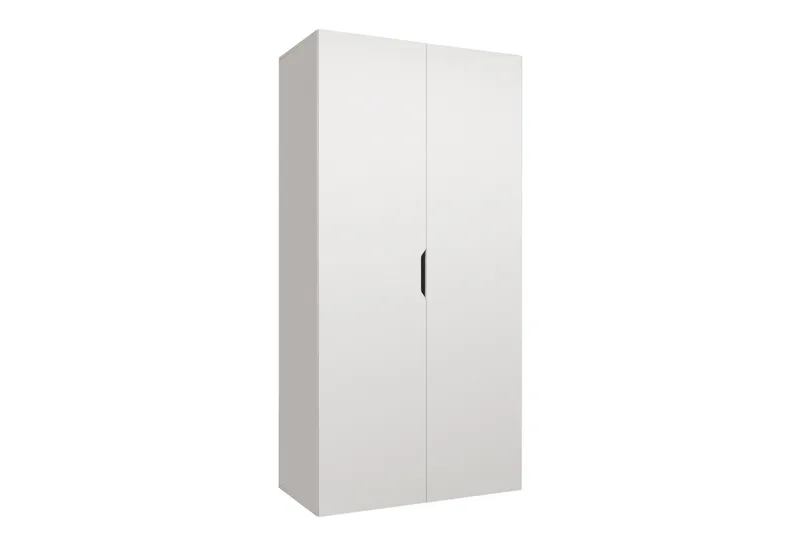 Abano Vaatekaappi 52x202 cm, Valkoinen