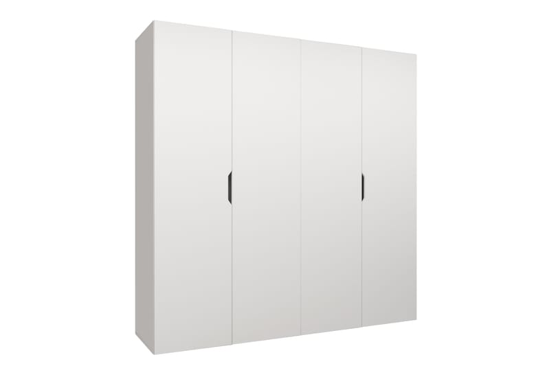 Abano Vaatekaappi 52x202 cm - Valkoinen - Säilytys - Vaatesäilytys - Vaatekaappi