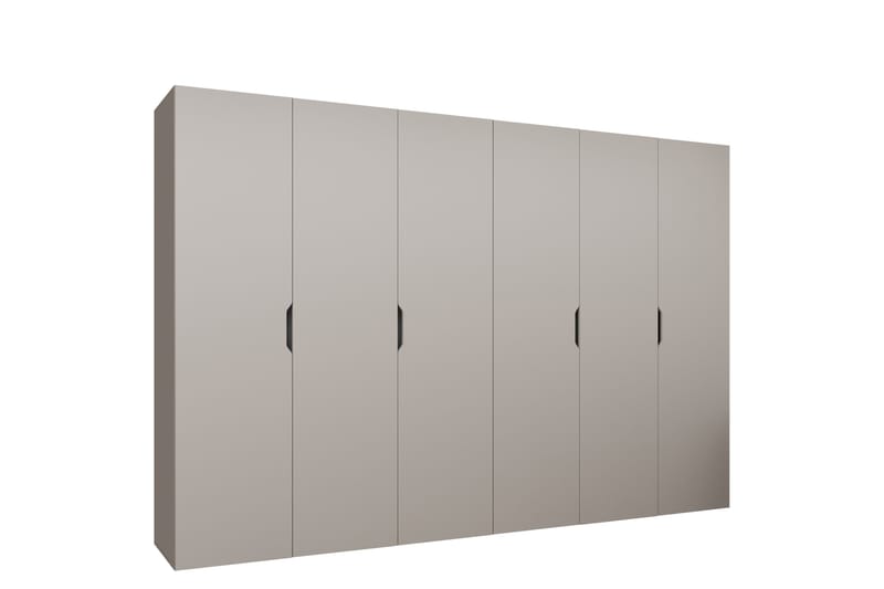 Abano Vaatekaappi 52x202 cm - Valkoinen - Säilytys - Vaatesäilytys - Vaatekaappi
