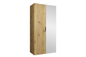 Abano Vaatekaappi Peilillä 52x202 cm