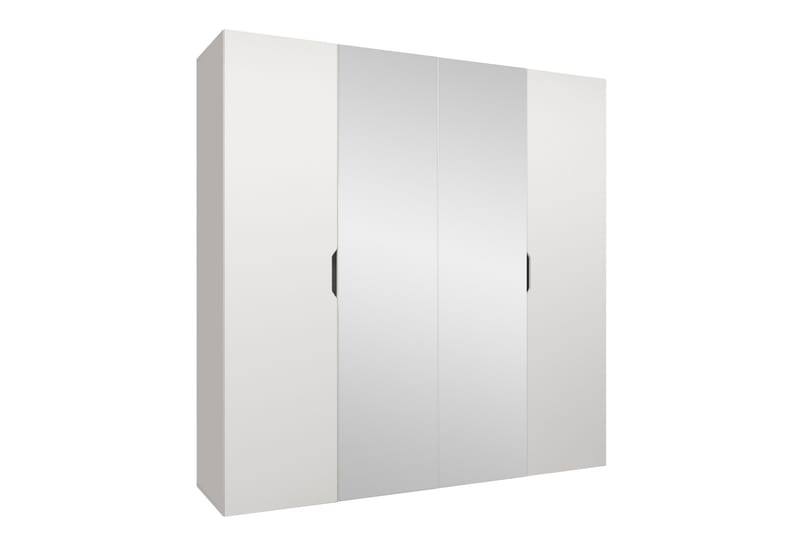 Abano Vaatekaappi Peilillä 52x202 cm, Vihreä