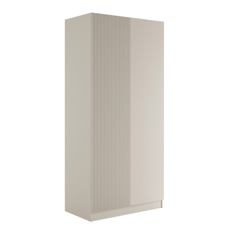 Amelus Vaatekaappi 103x220 cm, Beige