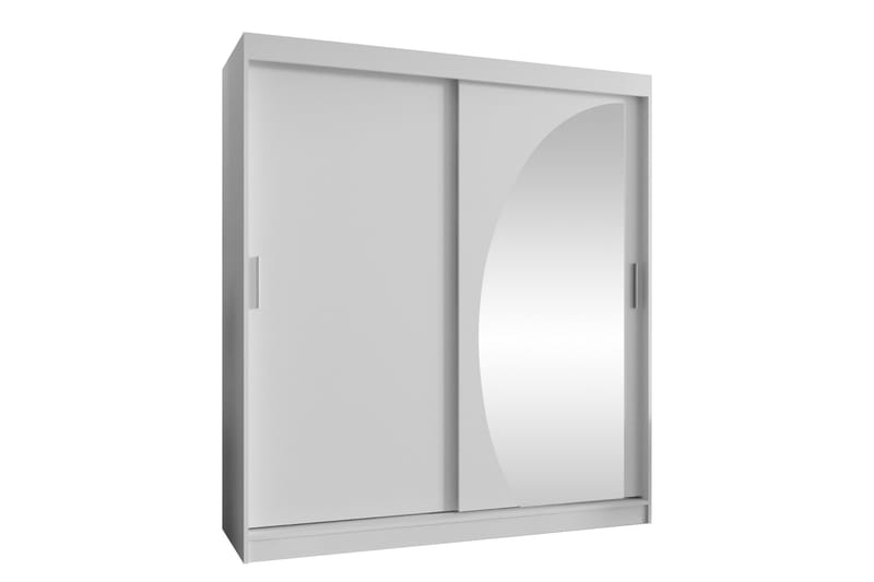 Amira Vaatekaappi Peilillä 180x200 cm, Vihreä