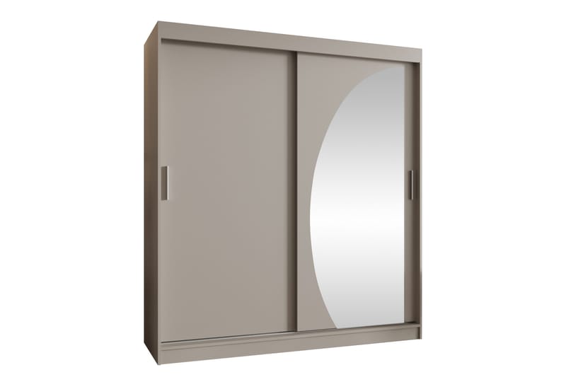 Amira Vaatekaappi Peilillä 180x200 cm - Säilytys - Vaatesäilytys - Vaatekaappi