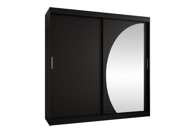 Amira Vaatekaappi Peilillä 200x200 cm - Säilytys - Vaatesäilytys - Vaatekaappi