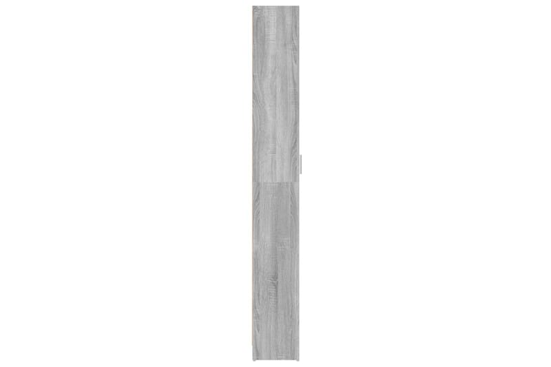 beBasic Eteisen vaatekaappi harmaa Sonoma 55x25x189 cm tekninen puu - Harmaa - Säilytys - Vaatesäilytys - Vaatekaappi
