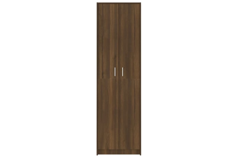 beBasic Eteisen vaatekaappi ruskea tammi 55x25x189 cm tekninen puu - Ruskea - Säilytys - Vaatesäilytys - Vaatekaappi