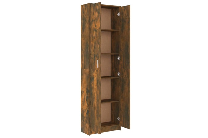 beBasic Eteisen vaatekaappi savutammi 55x25x189 cm tekninen puu - Ruskea - Säilytys - Vaatesäilytys - Vaatekaappi