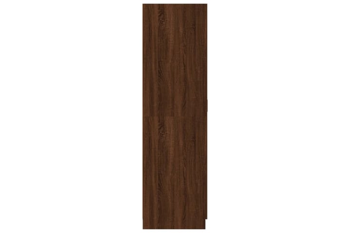 beBasic Vaatekaappi ruskea tammi 80x52x180 cm tekninen puu - Ruskea - Vaatekaappi