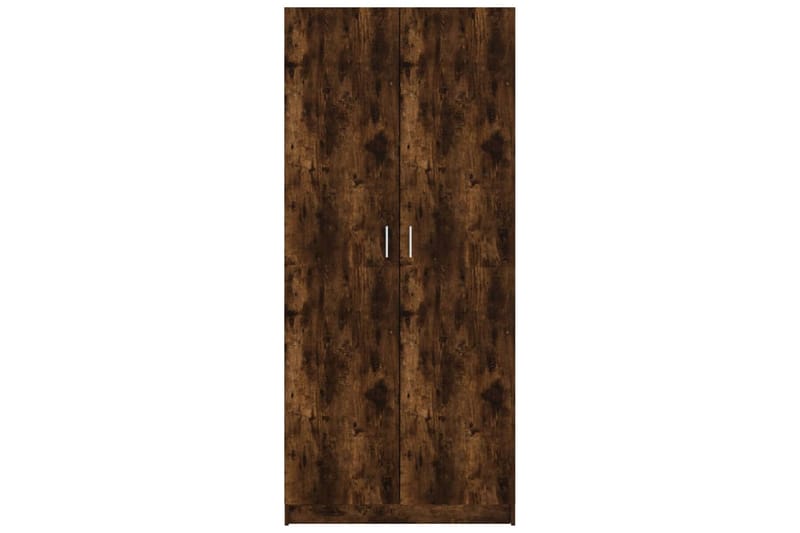 beBasic Vaatekaappi savutammi 80x52x180 cm tekninen puu - Ruskea - Säilytys - Vaatesäilytys - Vaatekaappi