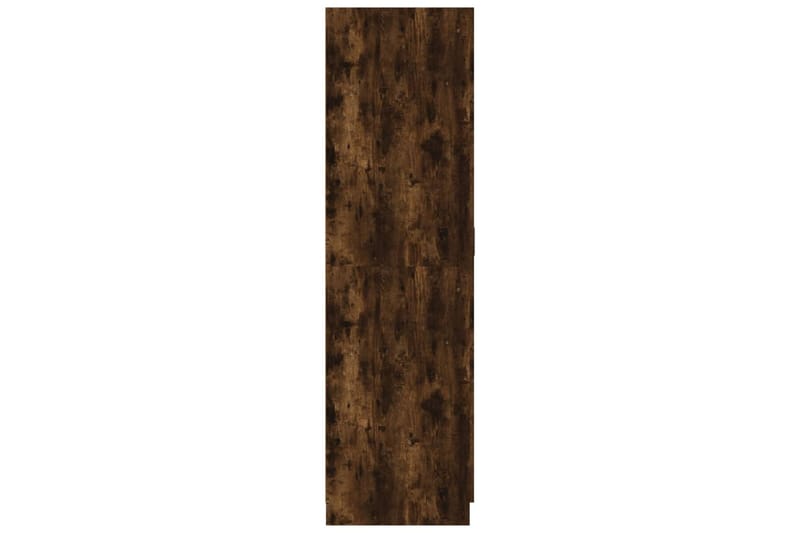 beBasic Vaatekaappi savutammi 80x52x180 cm tekninen puu - Ruskea - Säilytys - Vaatesäilytys - Vaatekaappi