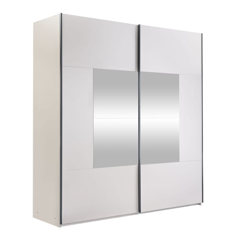 Binche Vaatekaappi peilillä 200x215 cm, Beige