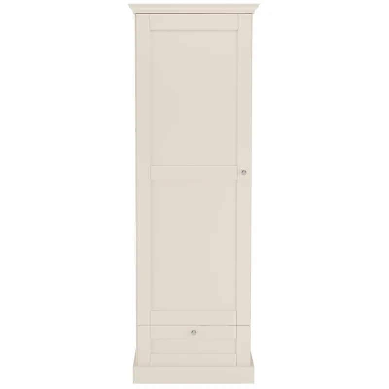 Binz eteiskaappi 60x180 cm - Kashmirin kermanvärinen - Säilytys - Vaatesäilytys - Vaatekaappi