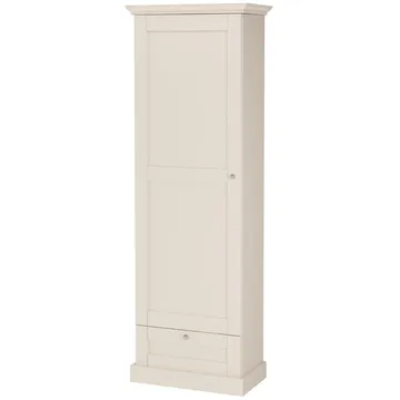 Binz eteiskaappi 60x180 cm - Kashmirin kermanvärinen - Säilytys - Vaatesäilytys - Vaatekaappi