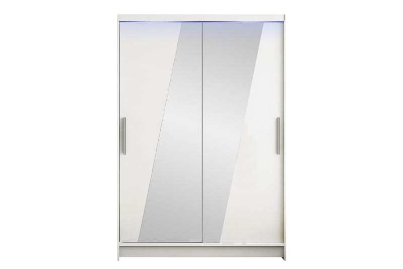 Biscayne-Vaatekaappi Peilillä 120x200 cm, Harmaa/Beige