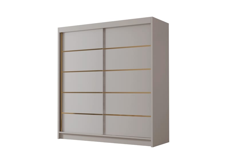 Chavez Kaappi 180x215 cm - Beige - Säilytys - Vaatesäilytys - Vaatekaappi