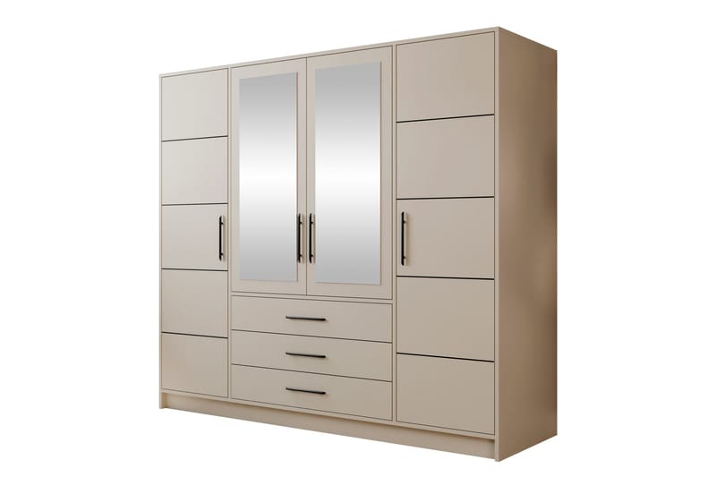 Chavezin Vaatekaappi 196x200 cm, Beige