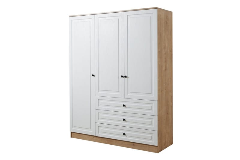 Comfortale Vaatekaappi 52x150 cm - Musta/Tummanvärinen puu - Säilytys - Vaatesäilytys - Vaatekaappi