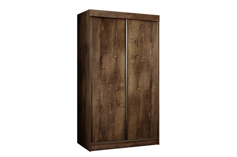 Dunkra Vaatekaappi 100x200 cm - Beige/Harmaa - Säilytys - Vaatesäilytys - Vaatekaappi