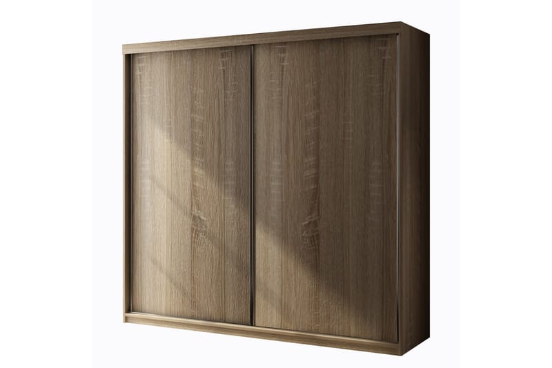 Dunkra Vaatekaappi 200x200 cm - Beige - Säilytys - Vaatesäilytys - Vaatekaappi