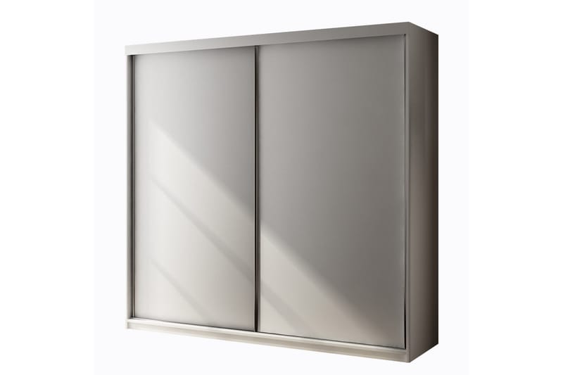 Dunkra Vaatekaappi 200x200 cm - Beige/Harmaa - Säilytys - Vaatesäilytys - Vaatekaappi