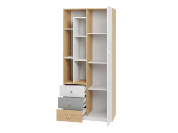Elvaren Vaatekaappi 80 cm Avohyllyillä - Säilytys - Vaatesäilytys - Vaatekaappi