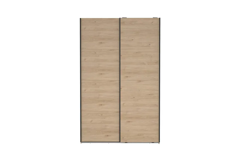 Elvos Vaatekaappi 139x220 cm - Luonnonväri - Säilytys - Vaatesäilytys - Vaatekaappi
