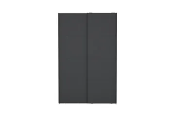 Elvos Vaatekaappi 139x220 cm - Musta - Säilytys - Vaatesäilytys - Vaatekaappi