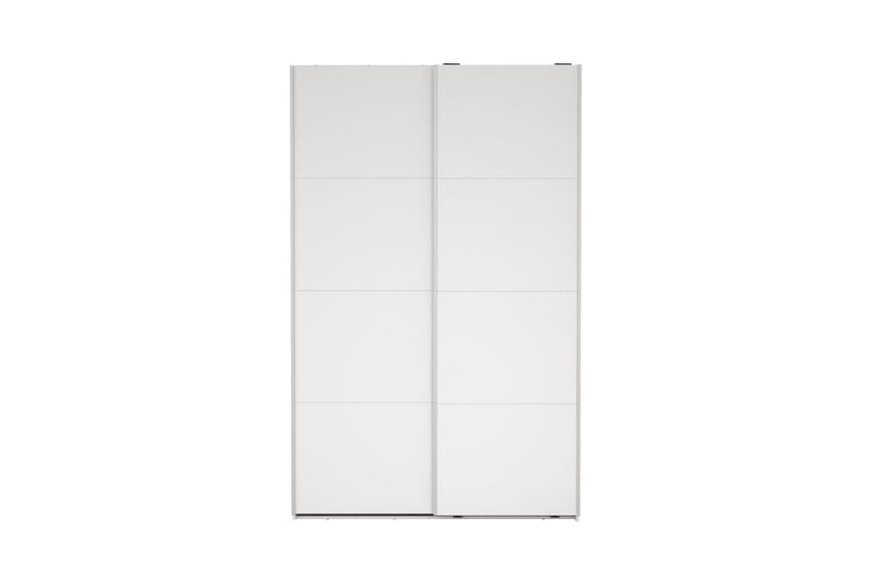 Elvos Vaatekaappi 139x220 cm - Valkoinen - Säilytys - Vaatesäilytys - Vaatekaappi