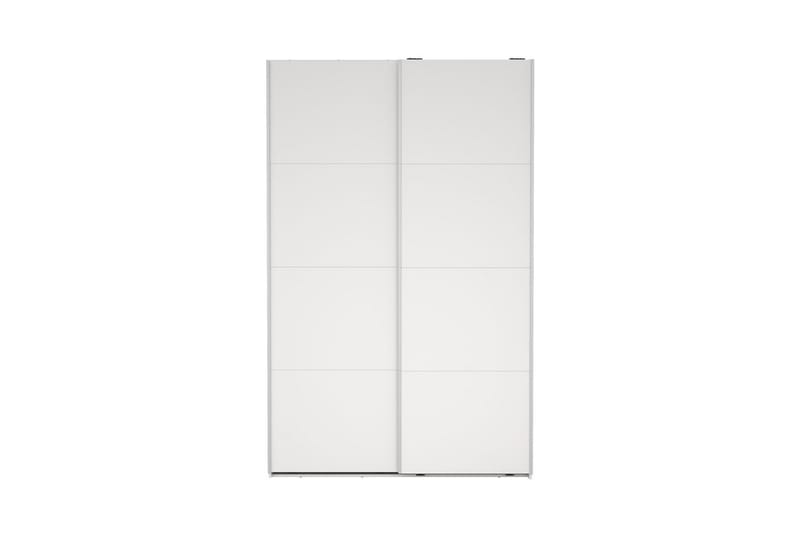 Elvos Vaatekaappi 139x220 cm - Valkoinen - Säilytys - Vaatesäilytys - Vaatekaappi