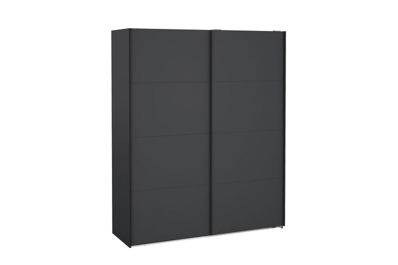 Elvos Vaatekaappi 179x220 cm - Harmaa - Säilytys - Vaatesäilytys - Vaatekaappi