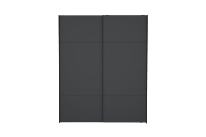 Elvos Vaatekaappi 179x220 cm - Harmaa - Säilytys - Vaatesäilytys - Vaatekaappi