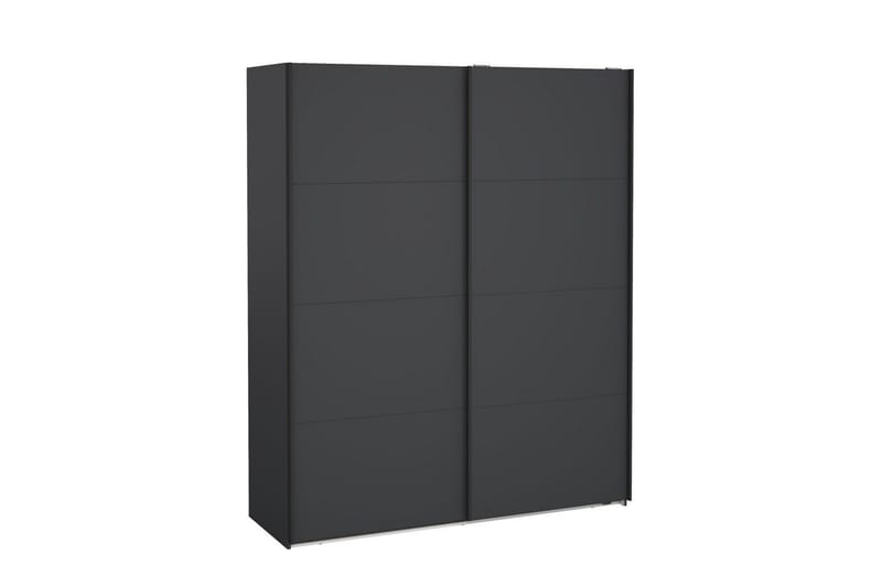 Elvos Vaatekaappi 179x220 cm - Harmaa - Säilytys - Vaatesäilytys - Vaatekaappi