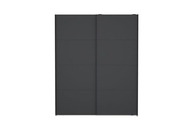 Elvos Vaatekaappi 179x220 cm - Harmaa - Säilytys - Vaatesäilytys - Vaatekaappi