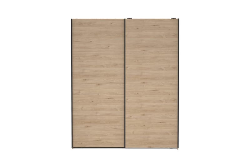 Elvos Vaatekaappi 179x220 cm - Luonnonväri - Säilytys - Vaatesäilytys - Vaatekaappi