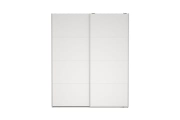Elvos Vaatekaappi 179x220 cm - Valkoinen - Säilytys - Vaatesäilytys - Vaatekaappi