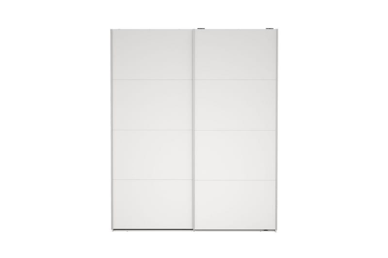 Elvos Vaatekaappi 179x220 cm - Valkoinen - Säilytys - Vaatesäilytys - Vaatekaappi